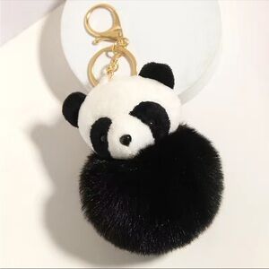 Cute Panda Head Keychain Female Fashion
Animal Plush Keychain‼️FINAL SALE